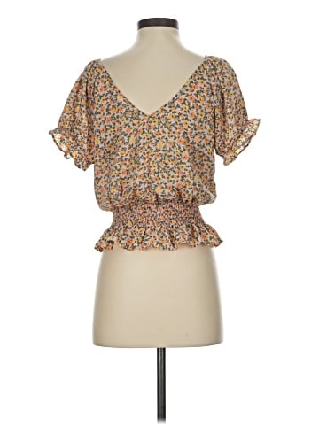 Sienna Sky Short Sleeve Blouse (view 2)