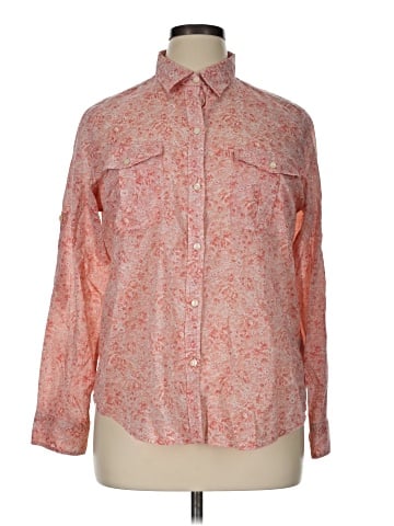 Lauren Jeans Co. Long Sleeve Button-Down Shirt (view 1)