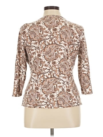 Talbots Outlet 3/4 Sleeve Blouse (view 2)