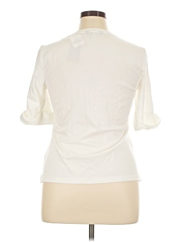 Lauren by Ralph Lauren 3/4 Sleeve T-Shirt (view 2)