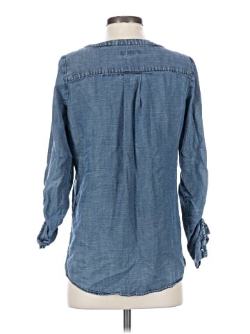 INC International Concepts 3/4 Sleeve Button-Down Shirt (view 2)