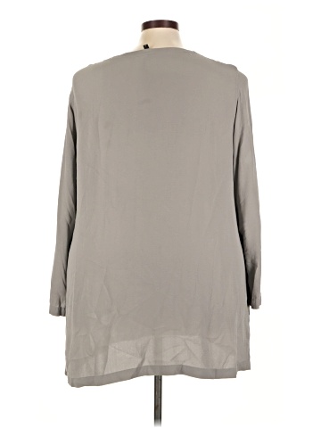 Eileen Fisher 3/4 Sleeve Silk Top (view 2)