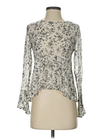 Zara Basic Long Sleeve Blouse (view 1)