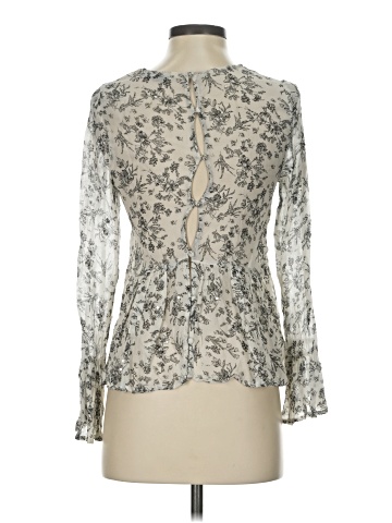 Zara Basic Long Sleeve Blouse (view 2)