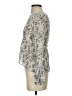 Zara Basic Silver Long Sleeve Blouse Size S - photo 5