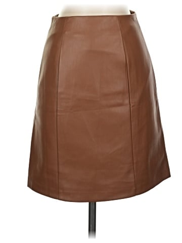 Ann Taylor LOFT Faux Leather Skirt (view 1)
