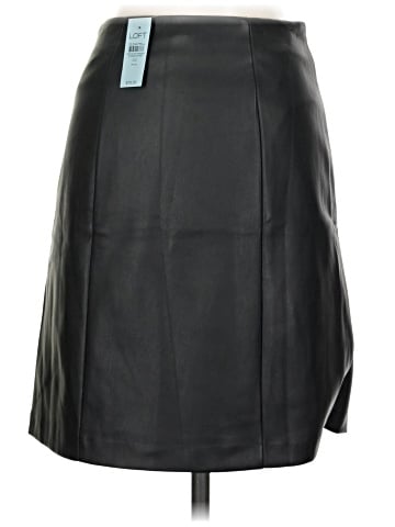 Ann Taylor LOFT Faux Leather Skirt (view 2)