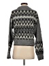 MNG Chevron-herringbone Gray Pullover Sweater Size S - photo 2