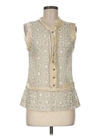 Marc Jacobs Sleeveless Silk Top (view 1)
