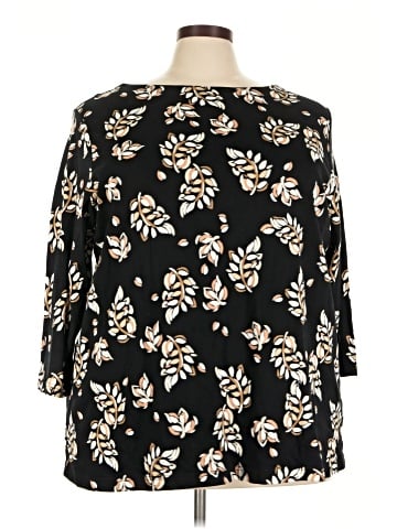 Croft & Barrow 3/4 Sleeve T-Shirt (view 1)