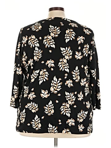 Croft & Barrow 3/4 Sleeve T-Shirt (view 2)