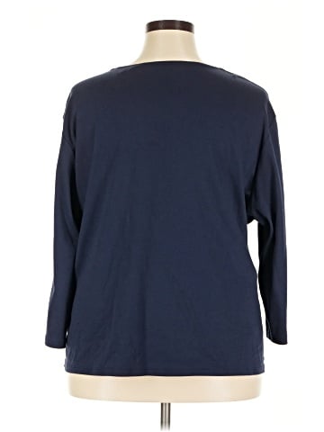 Draper's & Damon's 3/4 Sleeve Top (view 2)