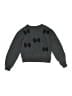 Splendid Graphic Gray Pullover Sweater Size 12 - photo 1
