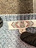 Pink Rose 100% Polyester Blue Pullover Sweater Size S - photo 7