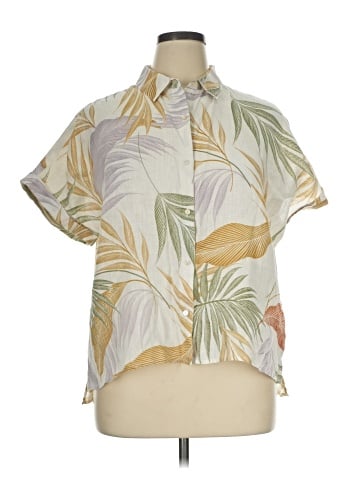 Tahari Short Sleeve Blouse (view 1)