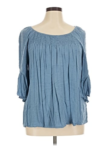 Spense 3/4 Sleeve Blouse (view 1)