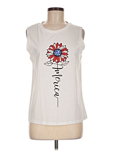 Unbranded Sleeveless T-Shirt (view 1)