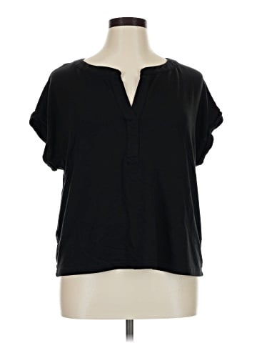 Lou & Grey Short Sleeve Henley (view 1)