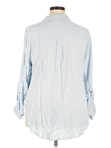 Candie's 3/4 Sleeve Button-Down Shirt (view 2)