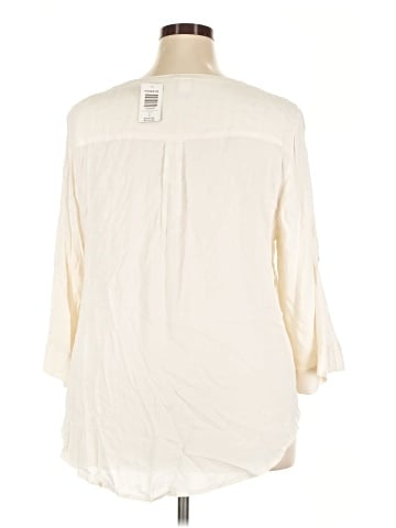 Torrid 3/4 Sleeve Blouse (view 2)