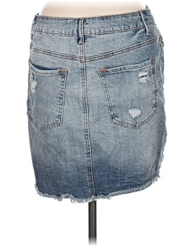 Maurices Denim Skirt (view 2)