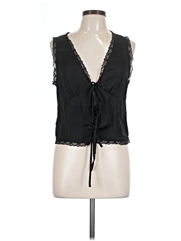 Aqua Sleeveless Blouse (view 1)