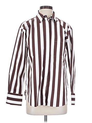 Ann Taylor Long Sleeve Button-Down Shirt (view 1)