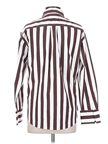 Ann Taylor Long Sleeve Button-Down Shirt (view 2)