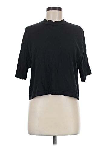 Three Dots Short Sleeve Turtleneck (view 1)