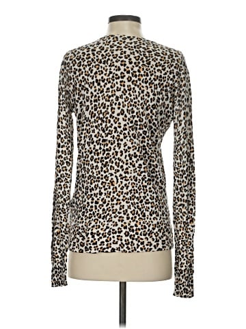 Equipment Long Sleeve Silk Top (view 2)