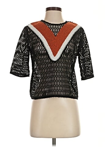 Sandro 3/4 Sleeve Top (view 1)