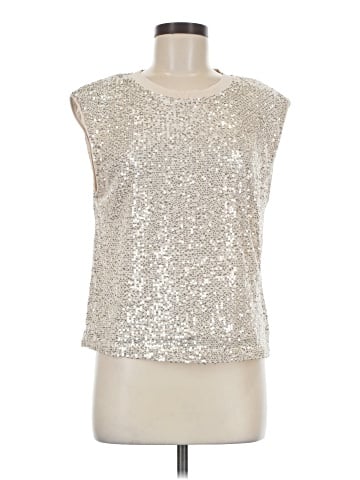Aqua Sleeveless Blouse (view 1)