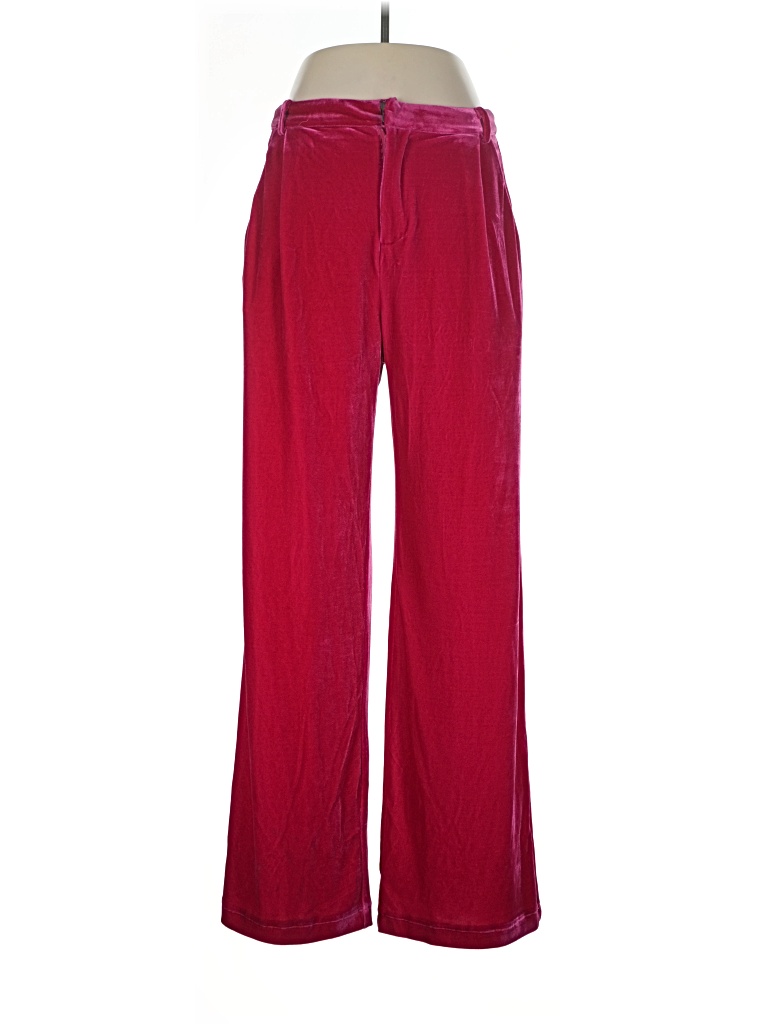 Pre-owned Entro Casual Pants In Burgundy