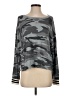 Splendid Camo Gray Pullover Sweater Size S - photo 1