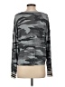 Splendid Camo Gray Pullover Sweater Size S - photo 2