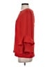 J.Crew 100% Polyester Red 3/4 Sleeve Blouse Size 2 (tall) - photo 5