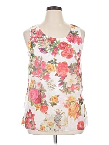 Espresso Sleeveless Blouse (view 1)