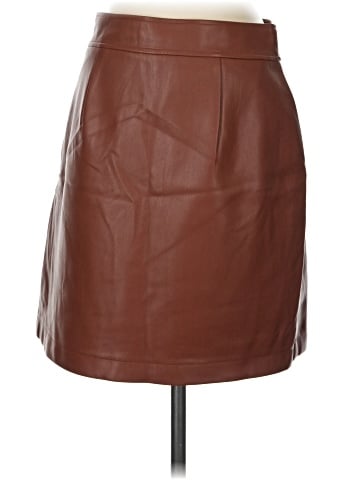 Ann Taylor LOFT Faux Leather Skirt (view 1)
