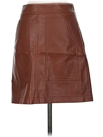 Ann Taylor LOFT Faux Leather Skirt (view 2)