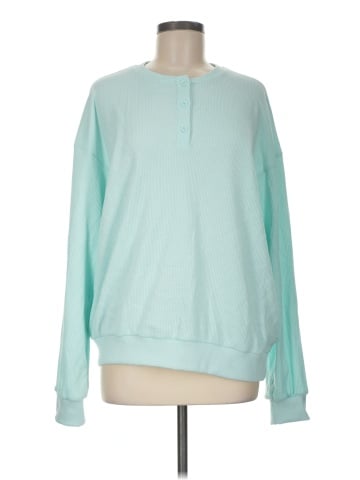 Edikted Long Sleeve Henley (view 1)