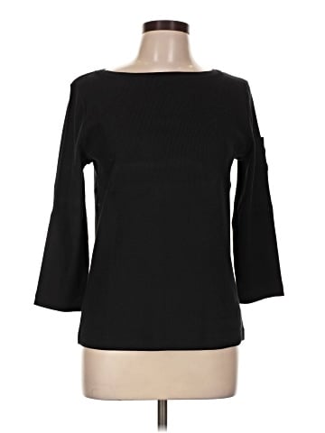 Lauren by Ralph Lauren 3/4 Sleeve T-Shirt (view 1)
