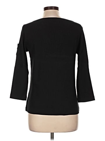 Lauren by Ralph Lauren 3/4 Sleeve T-Shirt (view 2)