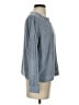 Pink Rose 100% Polyester Blue Pullover Sweater Size S - photo 4