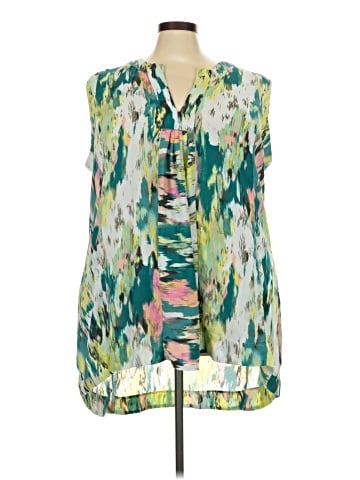 Melissa McCarthy Seven7 Sleeveless Blouse (view 1)