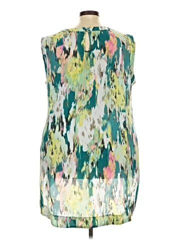 Melissa McCarthy Seven7 Sleeveless Blouse (view 2)