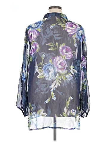 Susan Graver 3/4 Sleeve Blouse (view 2)