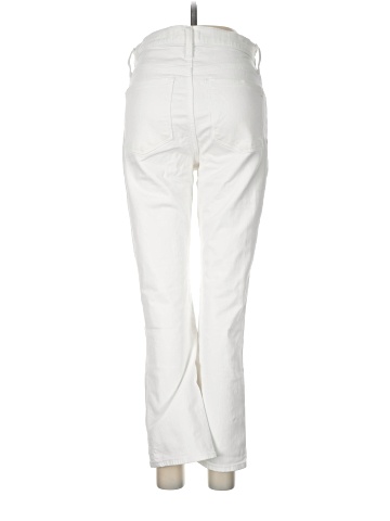 Madewell Cali Demi-Boot Jeans in Pure White (view 2)