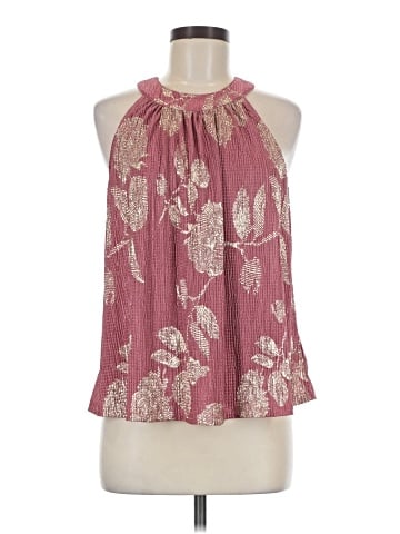 Feathers Sleeveless Blouse (view 1)