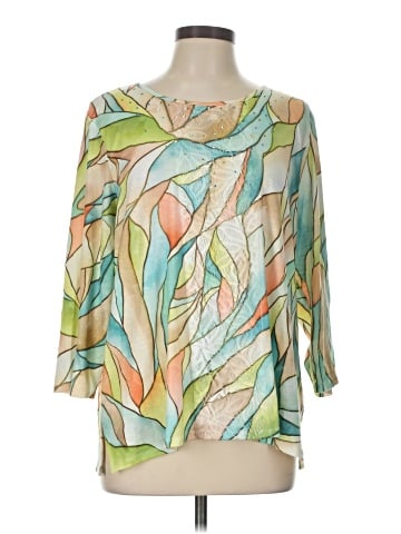 Alfred Dunner 3/4 Sleeve Blouse (view 1)