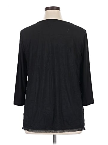 JM Collection 3/4 Sleeve Blouse (view 2)